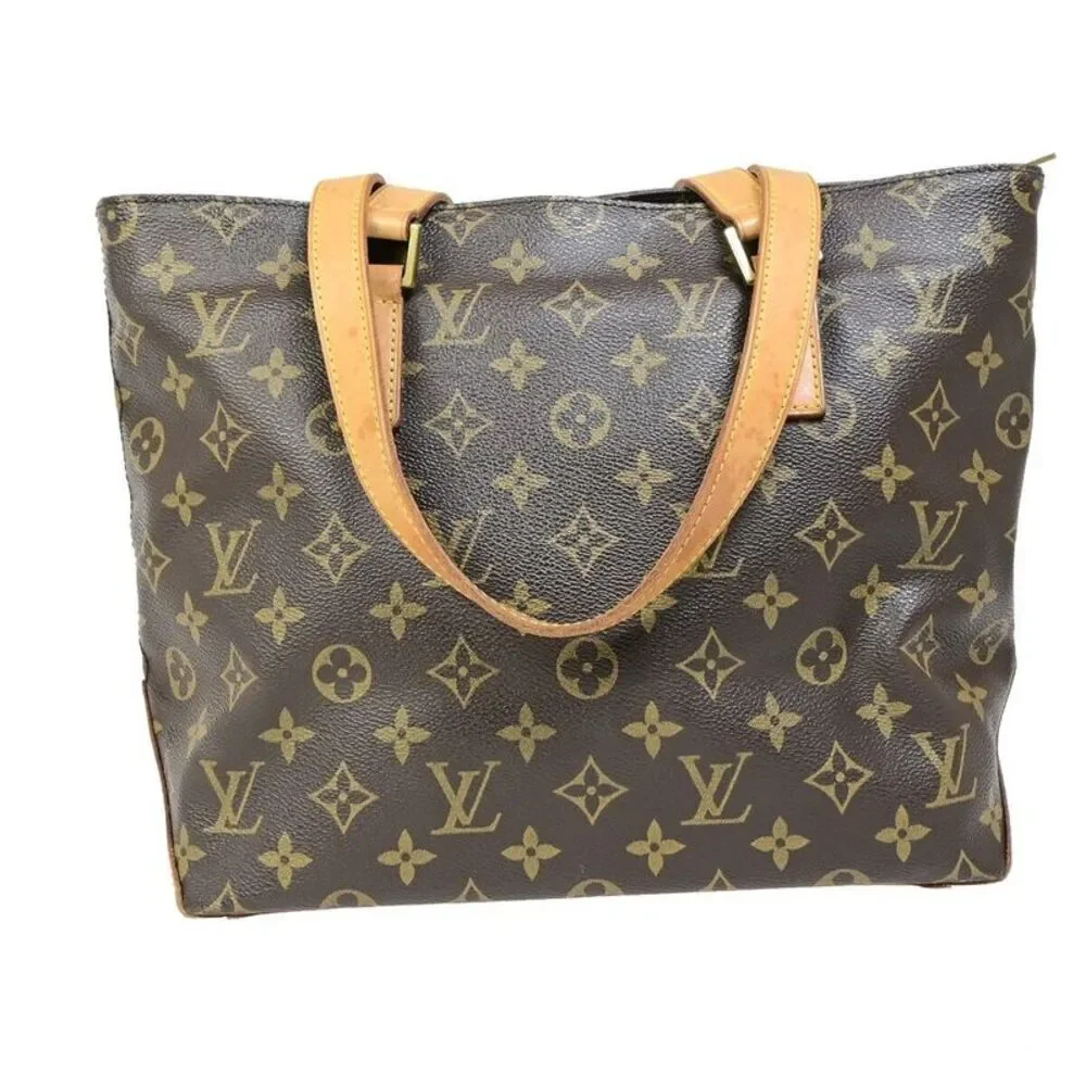 Louis Vuitton Cabas Piano Brown Canvas Shoulder Bag (Pre-Owned) - Picture 2 of 12